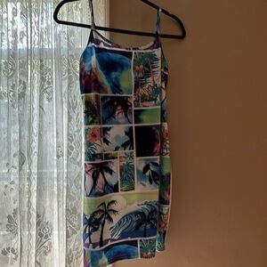 Skinny strap summer dress